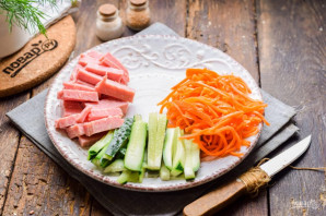 Салат "Огород" с чипсами