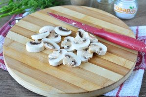 "Курица под снегом" в духовке