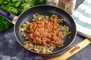 Гречка с тунцом