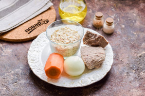 Овсяная каша с мясом