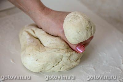 Постные лепешки на рассоле