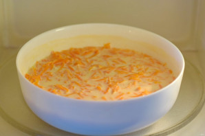 Каша с тыквой в микроволновке