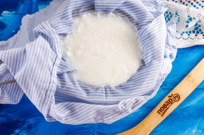 Домашняя сметана из козьего молока