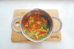 Гречка с мексиканской смесью