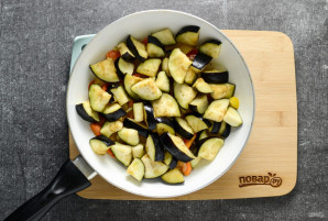 Соте из баклажанов