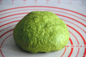 Лапша со шпинатом