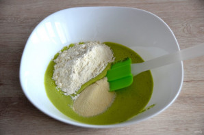 Лапша со шпинатом