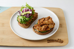 Постные бутерброды