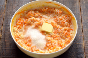 Каша с тыквой в микроволновке