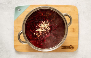 Борщ с тофу