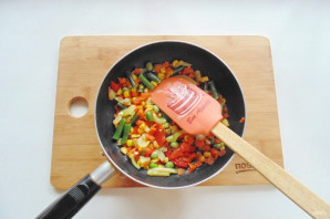 Гречка с мексиканской смесью