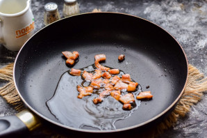 Редька со шкварками