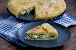 Пирог со шпинатом и брынзой Пирог со шпинатом и брынзой