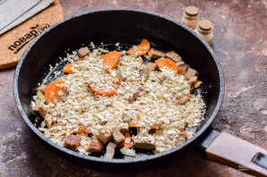 Овсяная каша с мясом