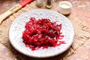 Салат "Чингисхан" со свеклой