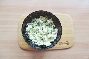 Вареники с творогом и шпинатом Вареники с творогом и шпинатом