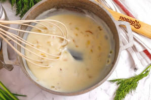 Сливочный соус без сливок Сливочный соус без сливок