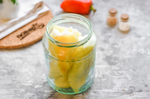 Перец фаршированный рисом на зиму