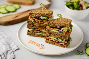 Постные бутерброды