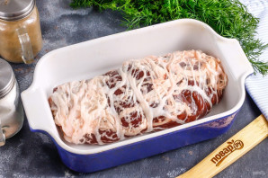 Печень в жировой сетке Печень в жировой сетке