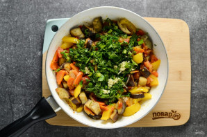 Соте из баклажанов