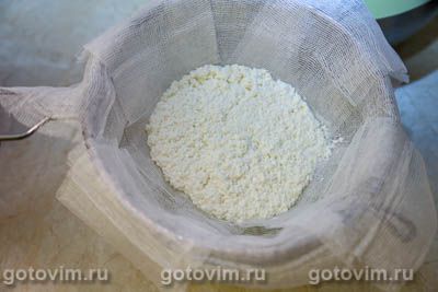 Домашняя фета из кефира 