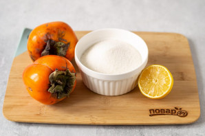 Варенье из хурмы с лимоном