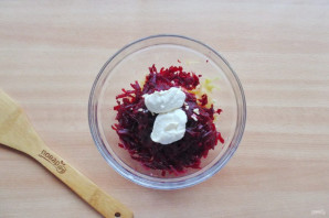 Финский салат из свеклы