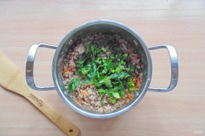 Гречка со шпинатом Гречка со шпинатом