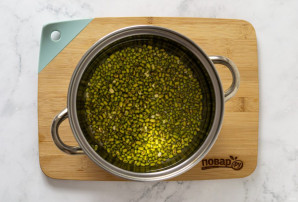 Постный суп из маша