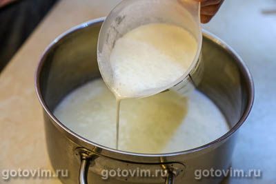 Домашняя фета из кефира 