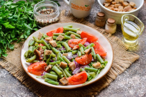 ПП салат из стручковой фасоли ПП салат из стручковой фасоли