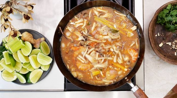 
Том Ям — простой рецепт в домашних условиях с креветками	