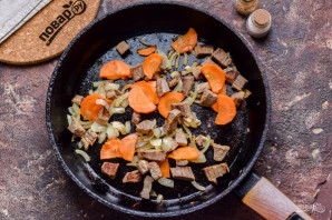 Овсяная каша с мясом