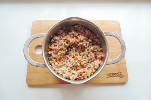 Гречка с мексиканской смесью