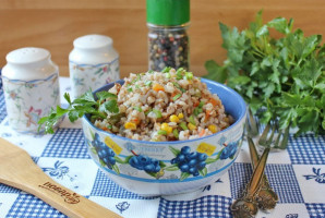 Гречка с мексиканской смесью