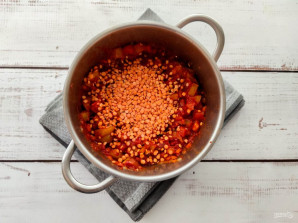 Болгарский суп из чечевицы