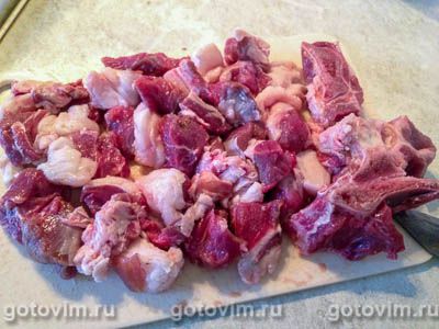 Баранина в мультиварке, тушенная с тыквой и картофелем Баранина в мультиварке, тушенная с тыквой и картофелем