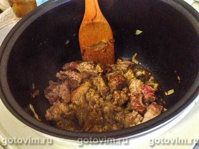 Баранина в мультиварке, тушенная с тыквой и картофелем Баранина в мультиварке, тушенная с тыквой и картофелем