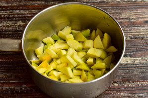 Варенье из яблок и калины