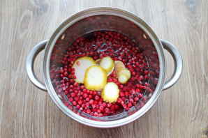 Брусничный глинтвейн