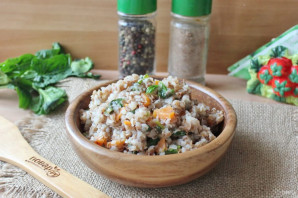 Гречка со шпинатом Гречка со шпинатом