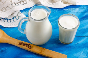 Домашняя сметана из козьего молока