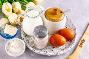 Пирожное из безе с кремом Пирожное из безе с кремом