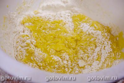 Пирог с клюквой в мультиварке