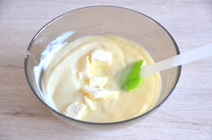 Торт "Молочная девочка" с заварным кремом Торт "Молочная девочка" с заварным кремом