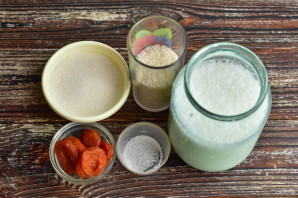 Рисовая каша с курагой в мультиварке