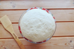 Пирог с капустой и грибами