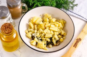 Вкусный салат из морской капусты