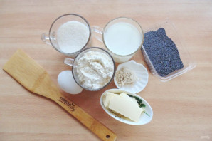 Пирог "Цветок" из дрожжевого теста